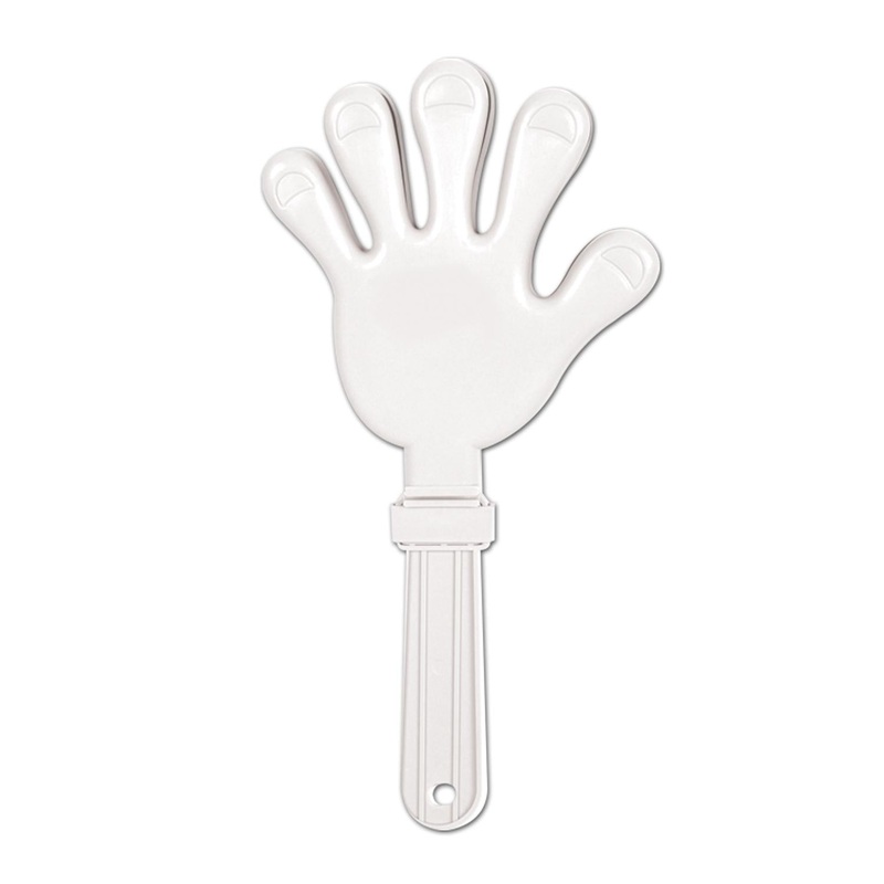 Giant Hand Party Clapper - white
