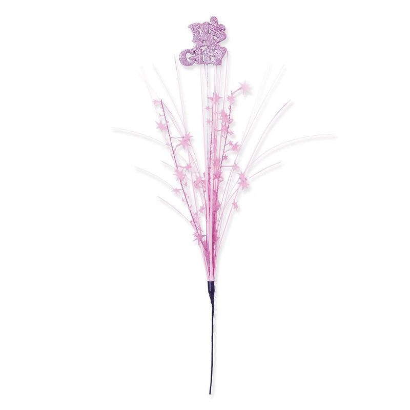 Gltrd It's A Girl Metallic Star Spray