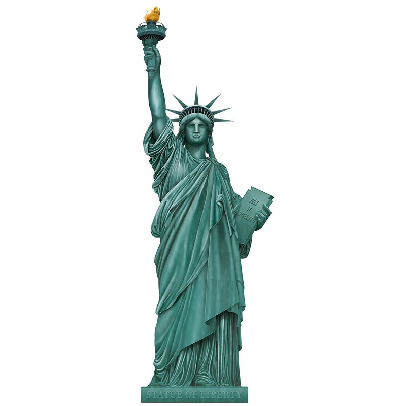 Jointed Statue Of Liberty Party Decoration
