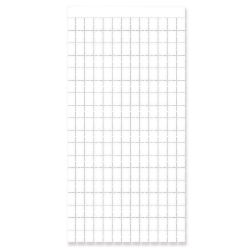 White Metallic Party Square Curtain (6 Packages)