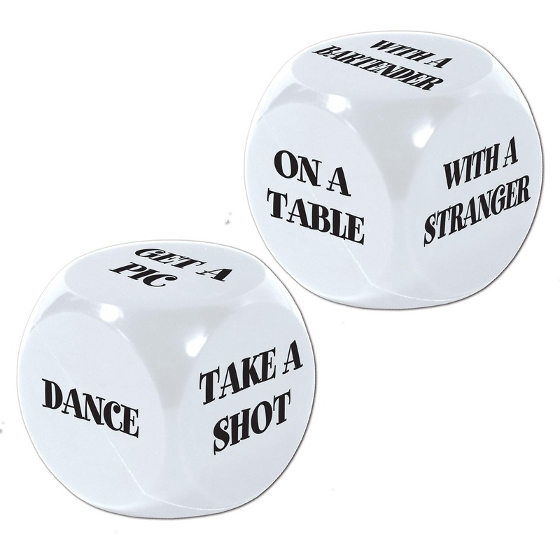 21st Birthday Party Decision Dice Game