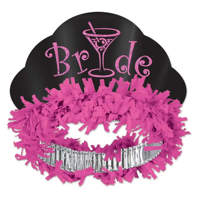 Bachelorette Party Glittered Bride Tiara