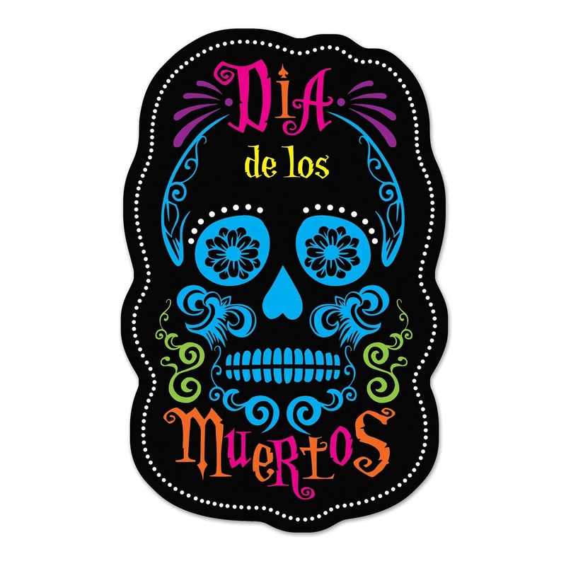 Day Of The Dead Sign Cutouts (2 per Package)