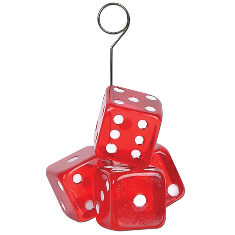 Dice Party Photo/Balloon Holder