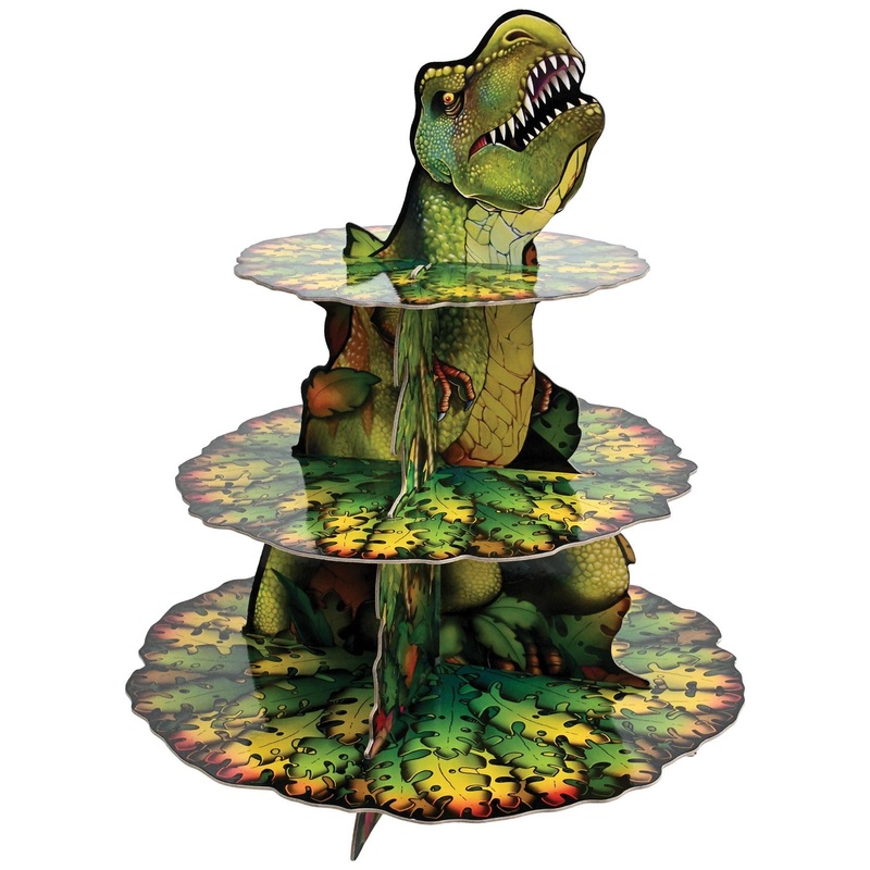 Dinosaur Party Cupcake Stand (12 per Case)