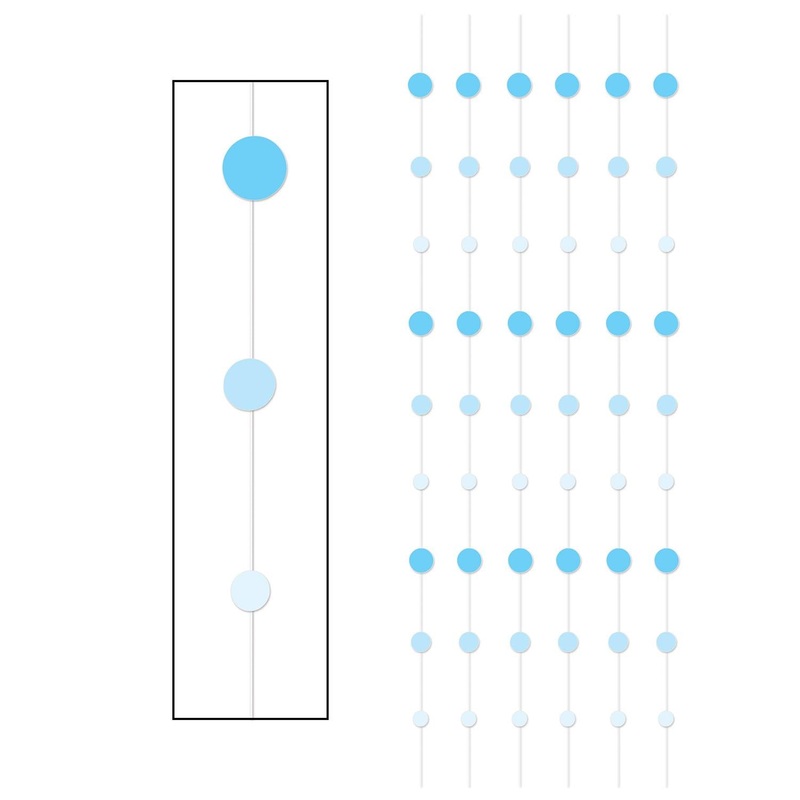 Dot Stringers - blue (6 per Package)