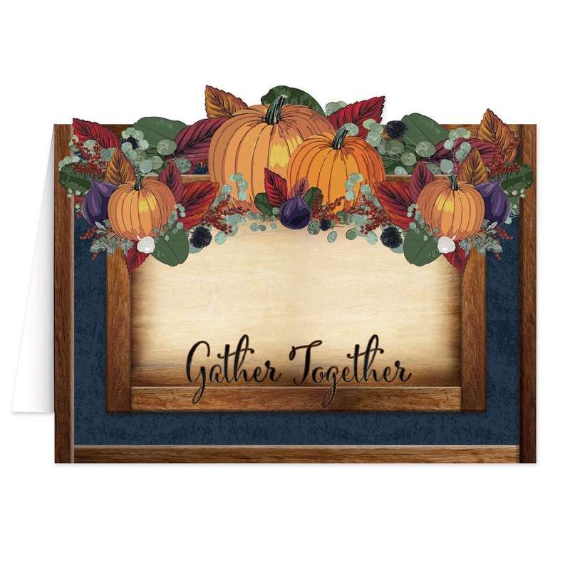 Fall Thanksgiving Table Cards (8 per Package)