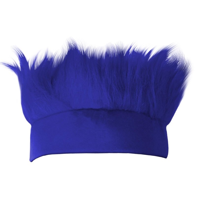 Hairy Party Headband - blue