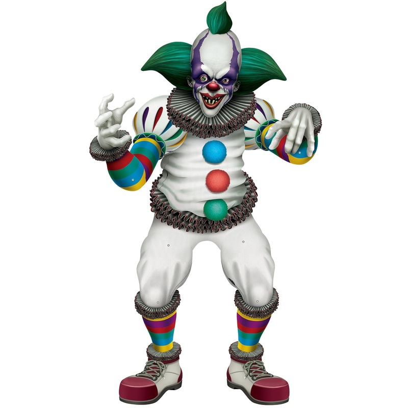 Halloween Jointed Creepy Clown (12 per case)