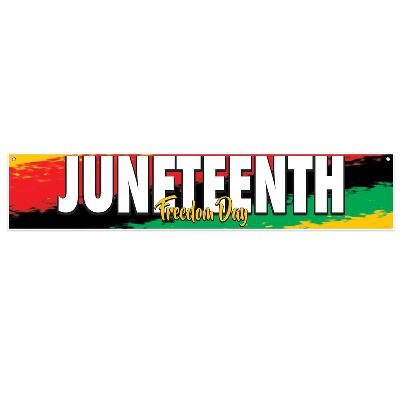 Juneteenth Banner (12 per Case)