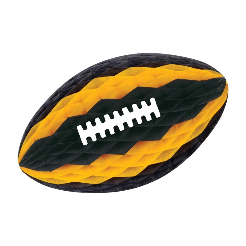 Packaged Party Tissue Football with Laces