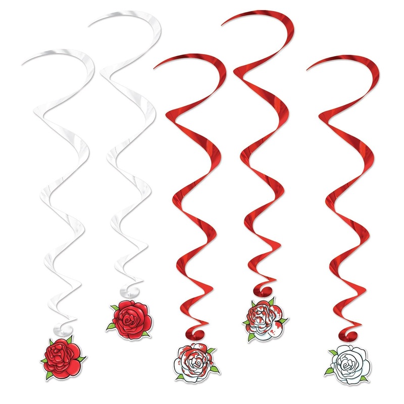 Rose Party Whirls (5 per Package)