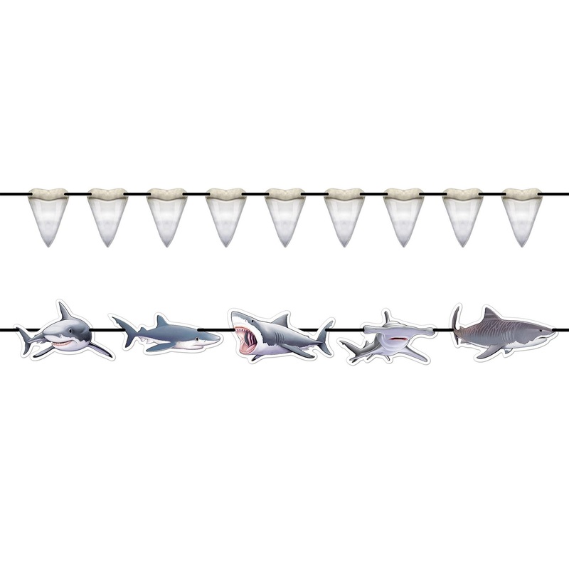 Shark Party Streamer Set (12 per Case)