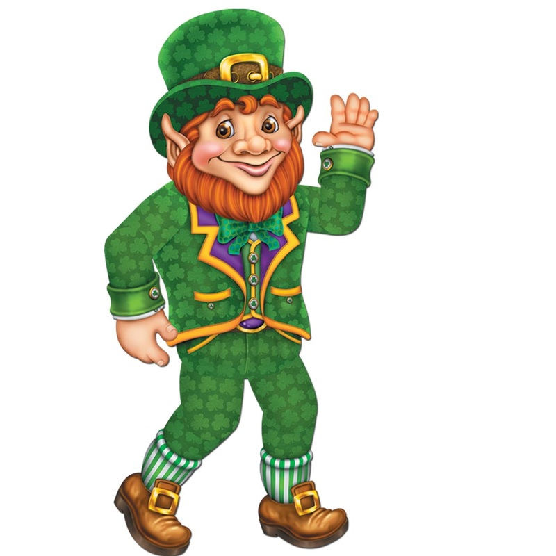 St. Patrick's Day Jointed Leprechaun