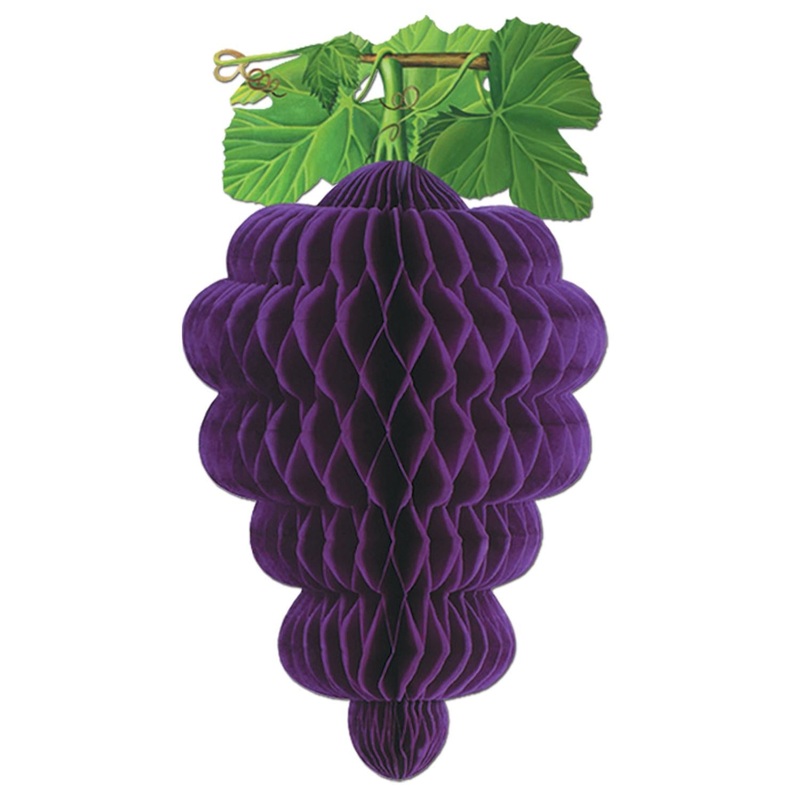 Tissue Grape Cluster Party Decoration