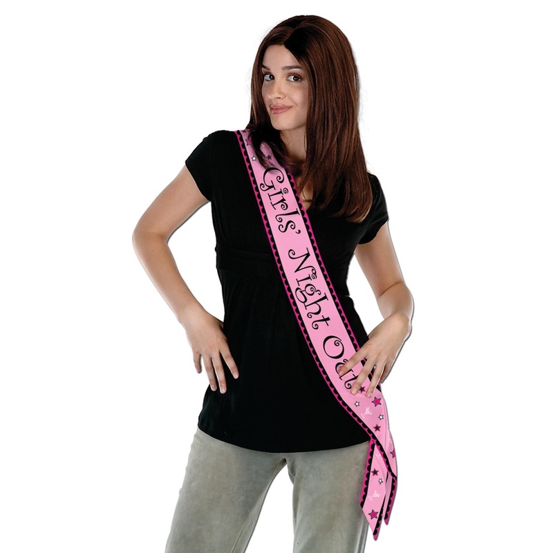 Bachelorette Party Girls' Night Out Satin Sash
