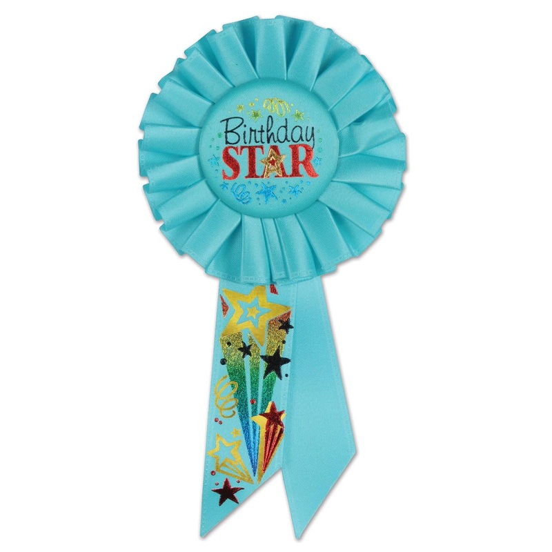 Birthday Star Rosette