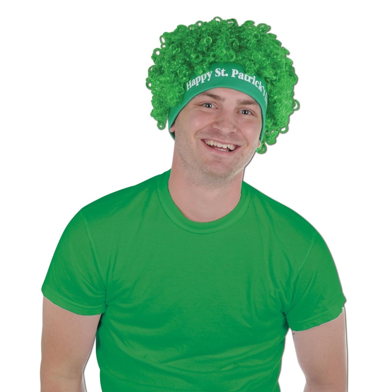 Happy St Patrick's Day Wig