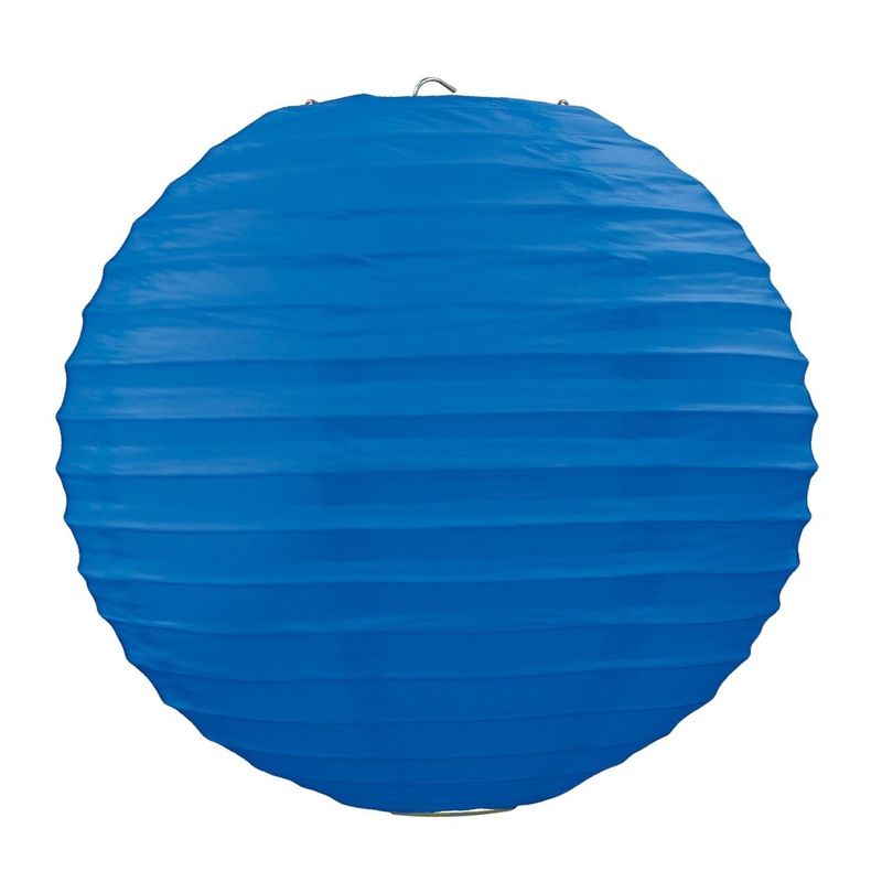 Party Paper Lanterns blue (3 per Package)