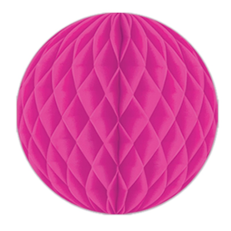 Party Tissue Ball - cerise