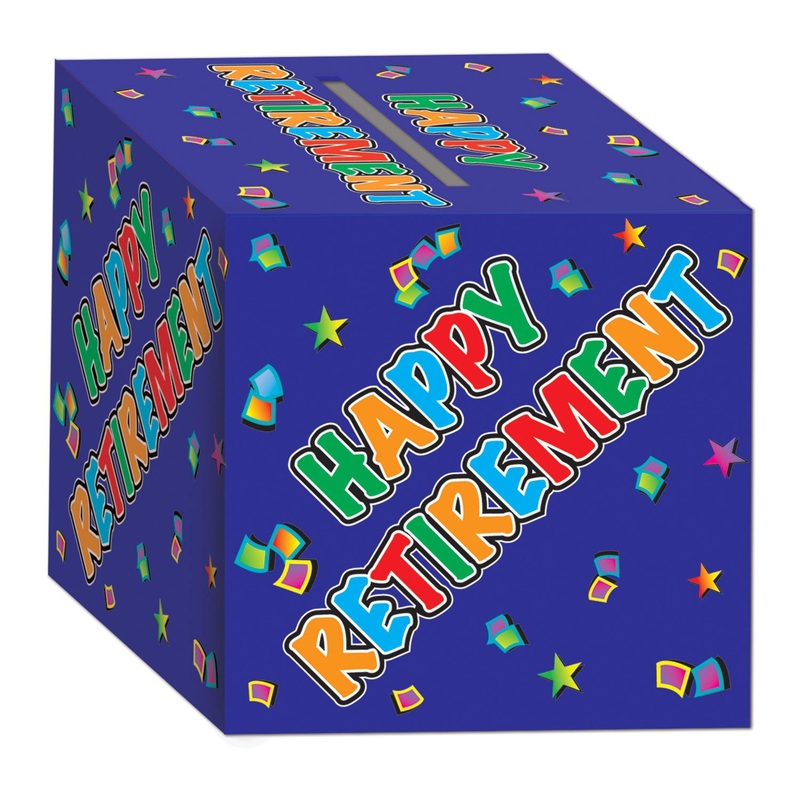 Retirement Party Card Box