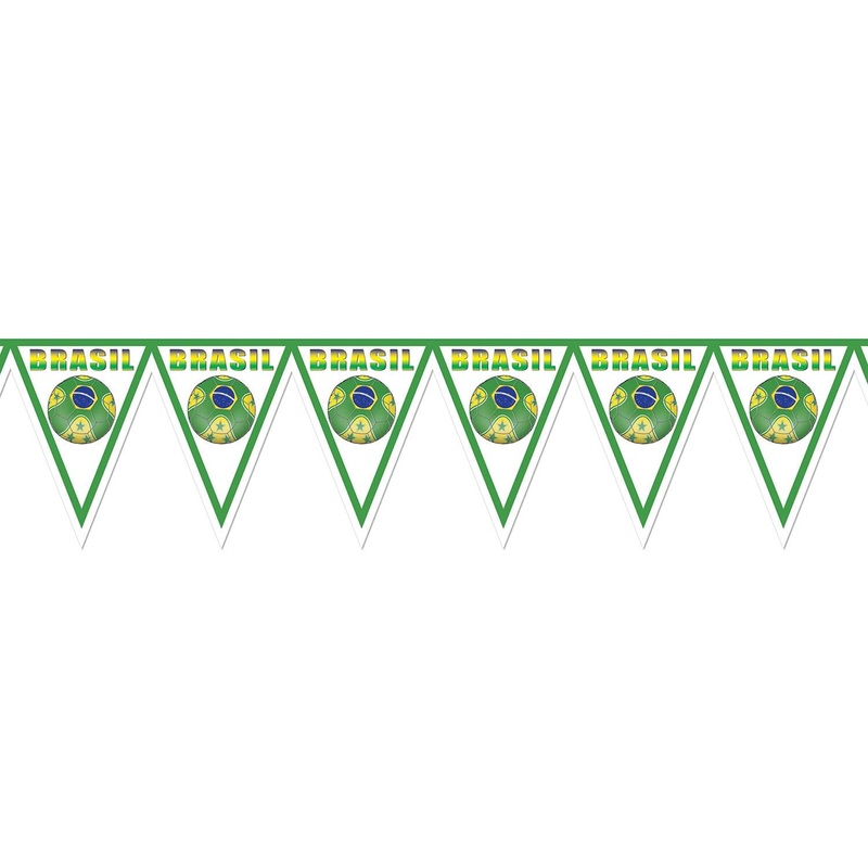 Soccer Party Pennant Banner - Brasil