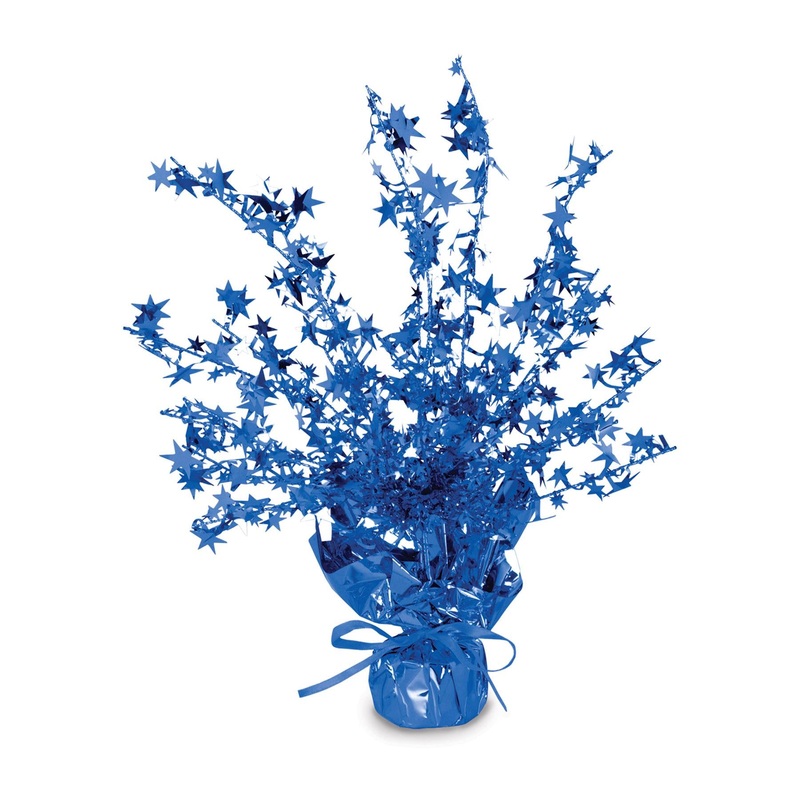Star Party Gleam 'N Burst Centerpiece - blue