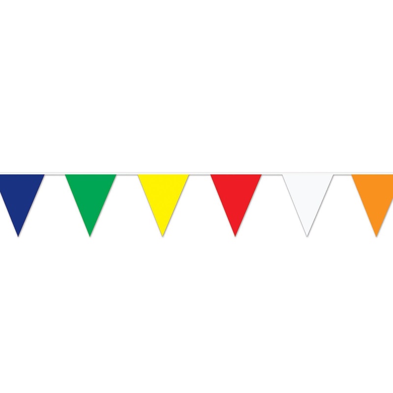 120 ft. Multi-Color Party Pennant Banner
