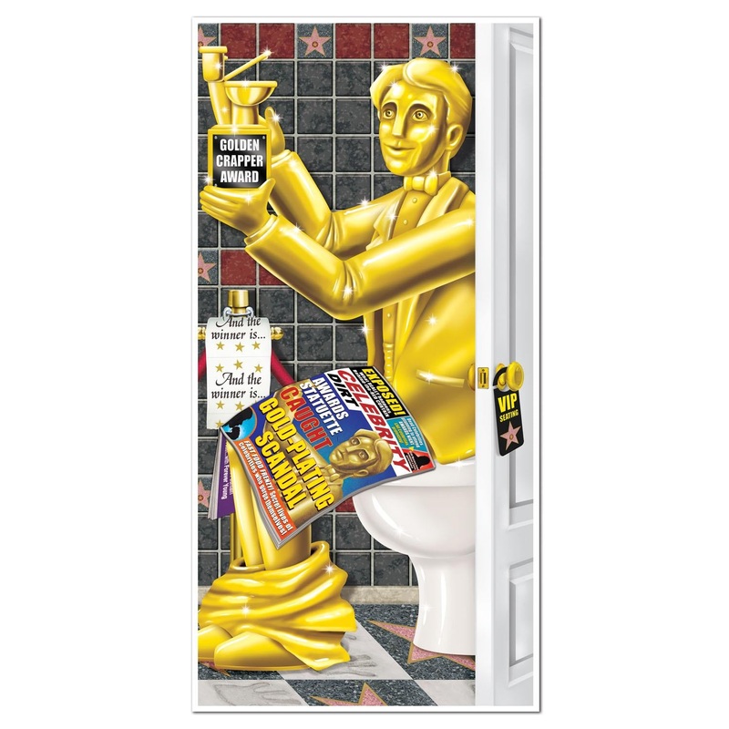 Awards Night Restroom Party Door Cover