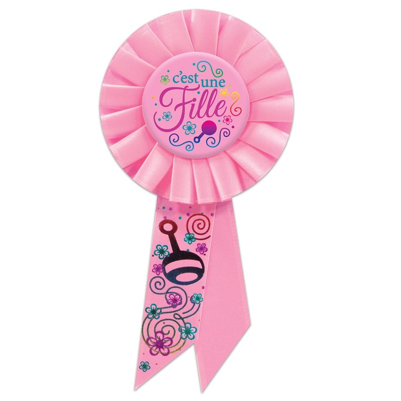 C'est une fille Rosette (6 Per Case)