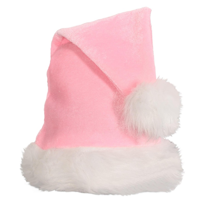 Christmas Light Pink Santa Hat (12 Packages)