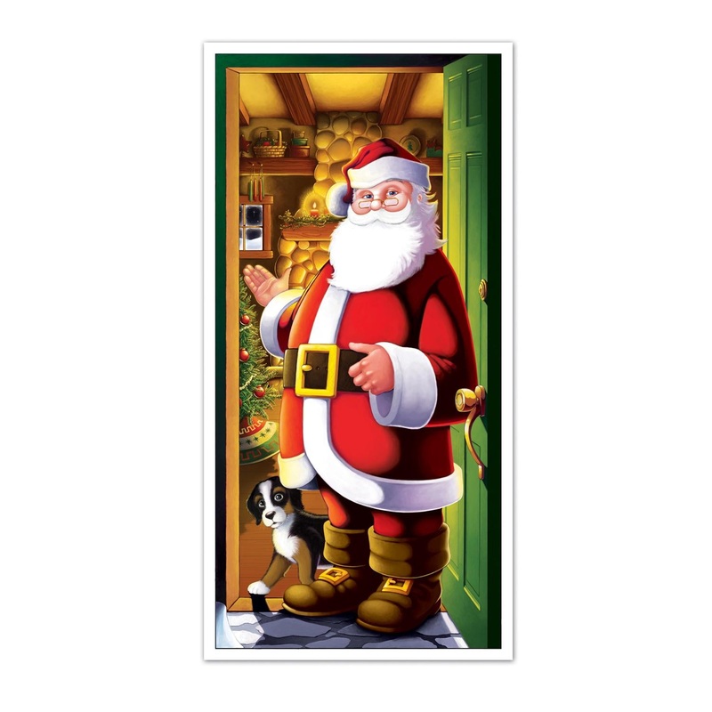 Christmas Santa Door Cover