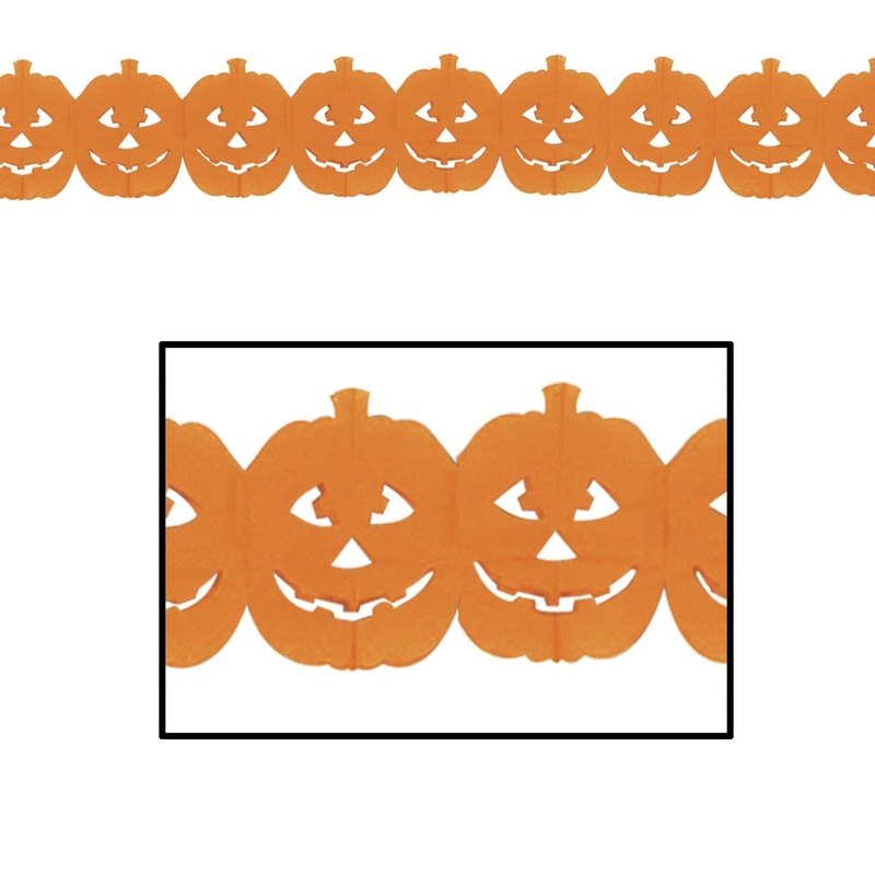Halloween Jack-O-Lantern Garland