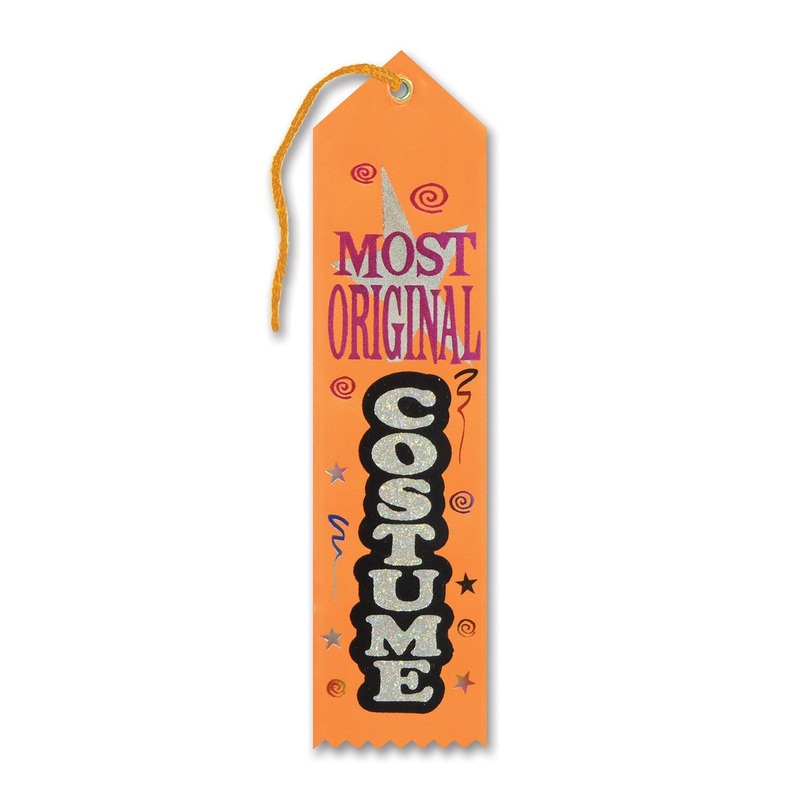 Halloween Most Original Costume Award Ribbon