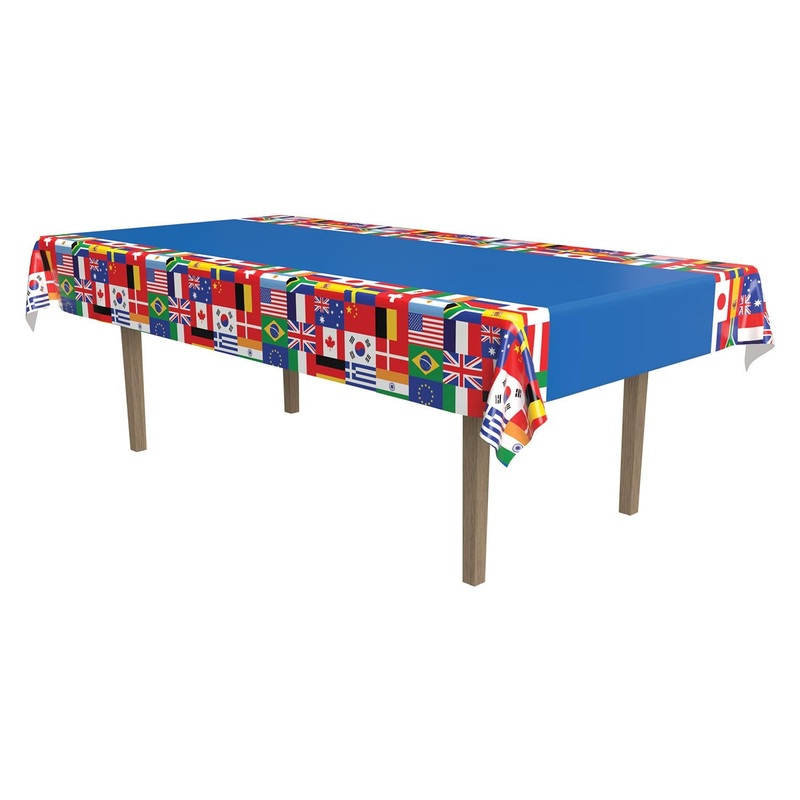 International Flag Party Tablecover