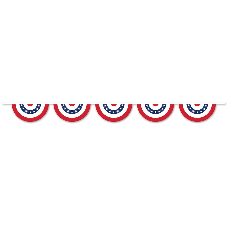 Patriotic Bunting Party Banner
