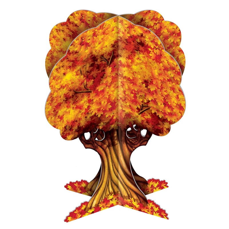 Thanksgiving 3-D Fall Tree Centerpiece