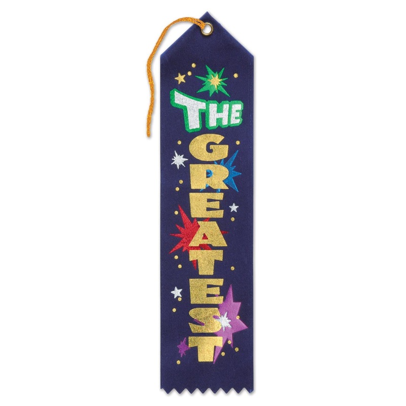 The Greatest Award Ribbon