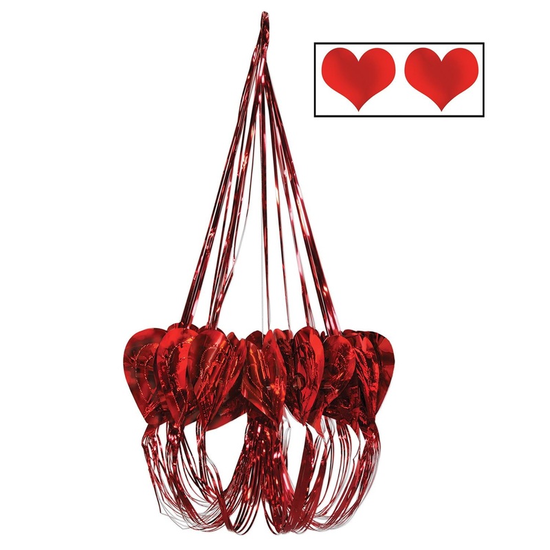 Valentine's Day Heart Chandelier