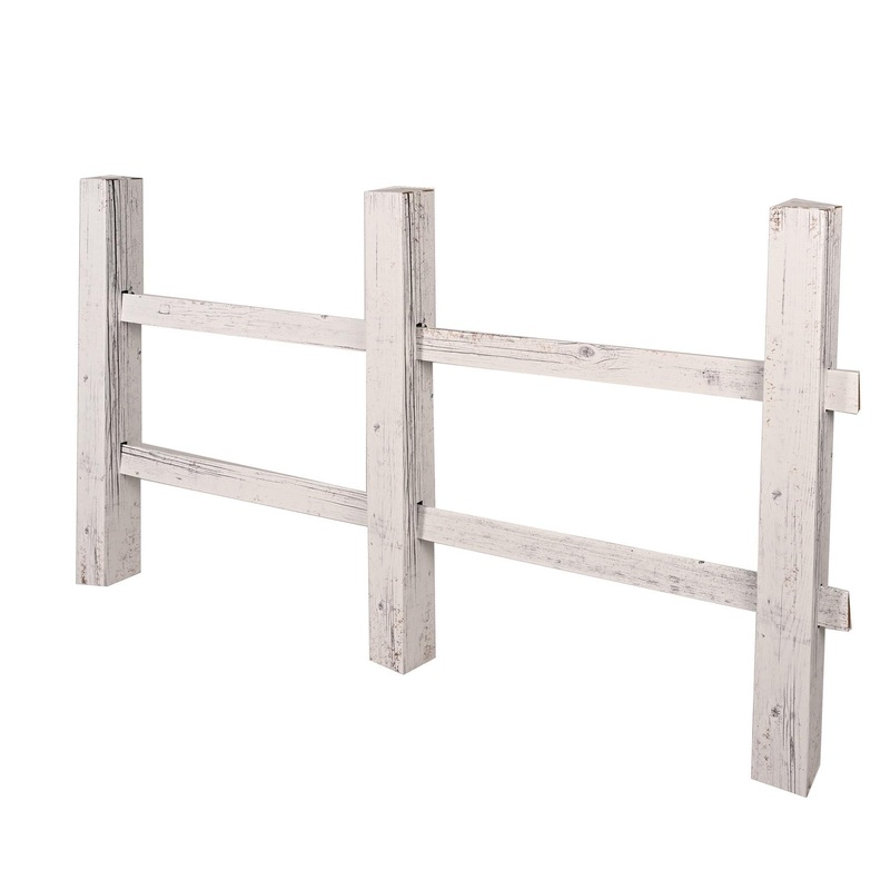 3-D White Fence Party Prop