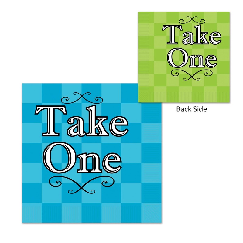 Alice In Wonderland Party Beverage Napkins (16 per Package)