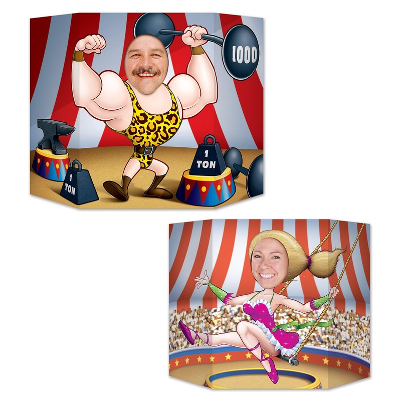 Circus Couple Party Photo Prop