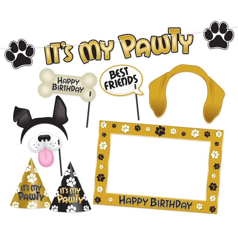 Dog Birthday Party Kit (9 per Package)