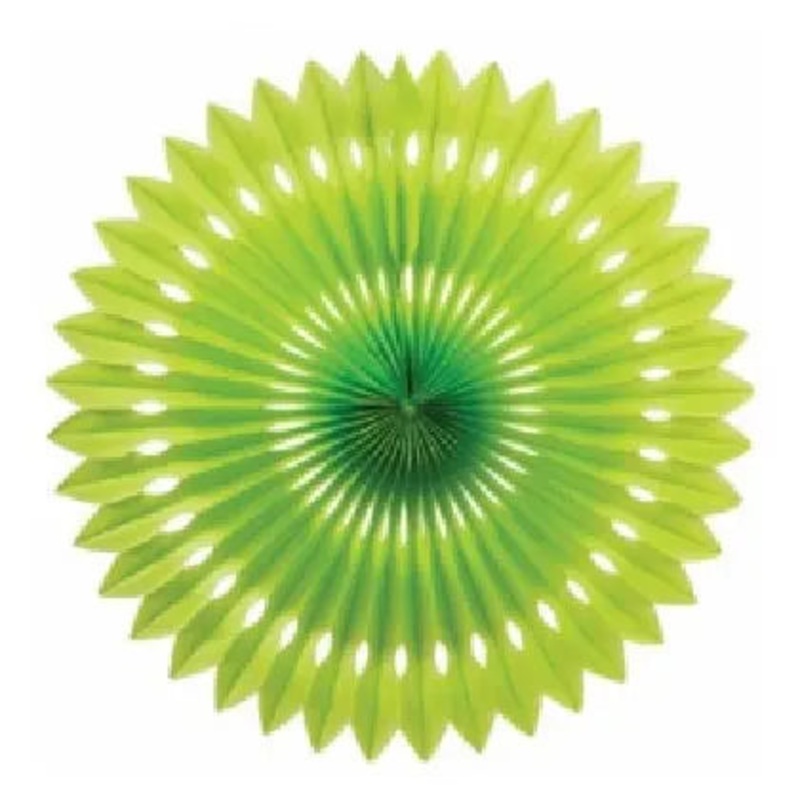 Lime Green Hanging Fan 40cm