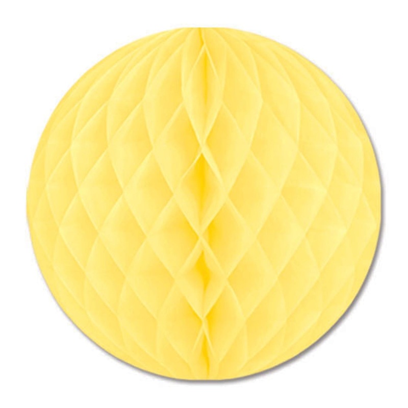 Party Tissue Ball - yellow