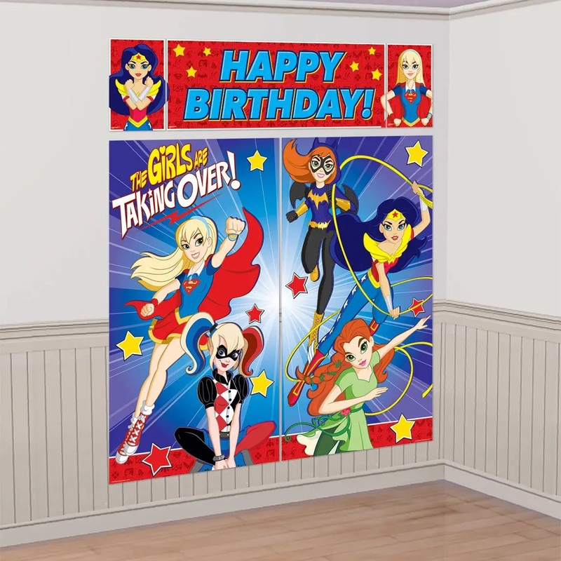 Super Hero Girls Scene Setter