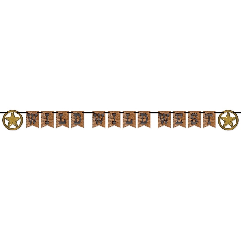 Wild Wild West Party Streamer
