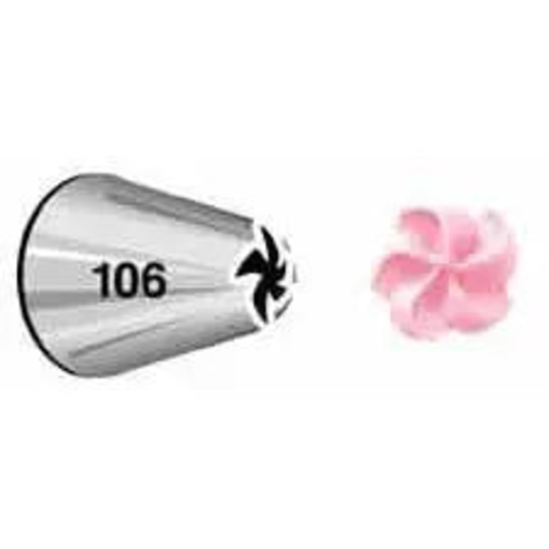 #106 Drop Flower Decorating Tip