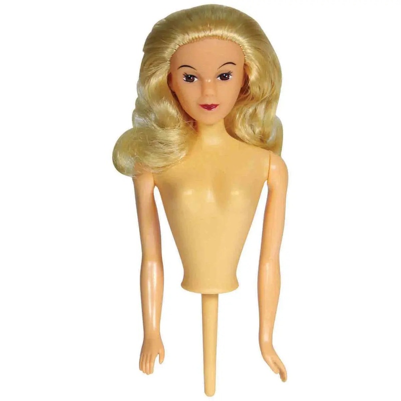 Blonde Doll Cake Pick