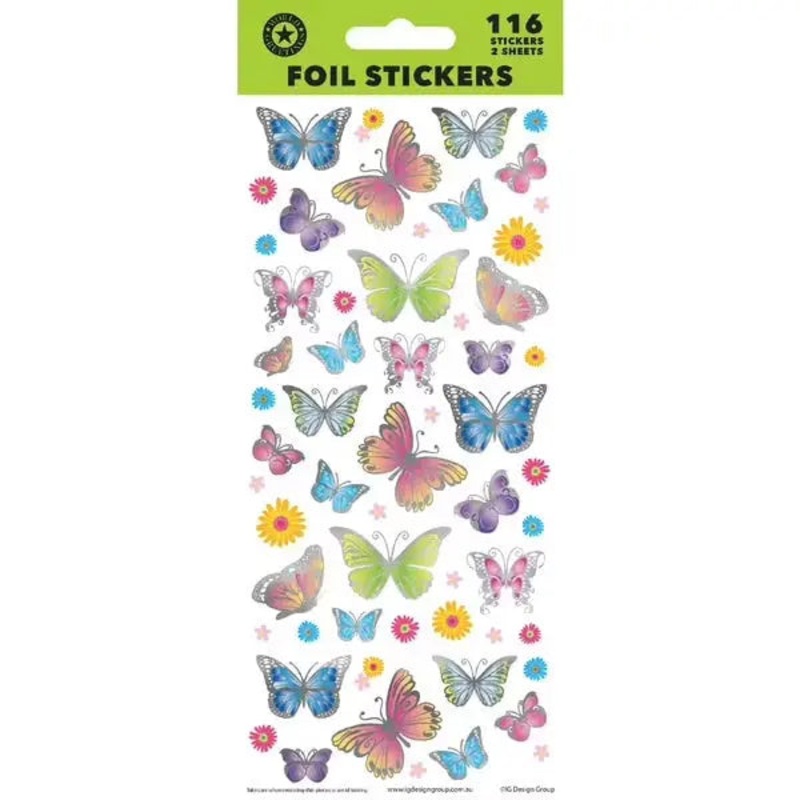 Butterfly Stickers WEB5968